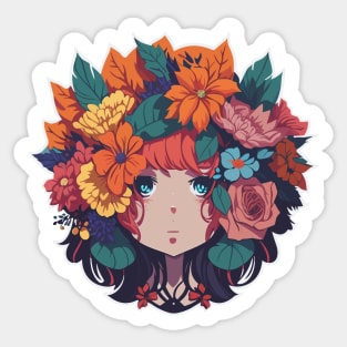 Flower Girl Sticker